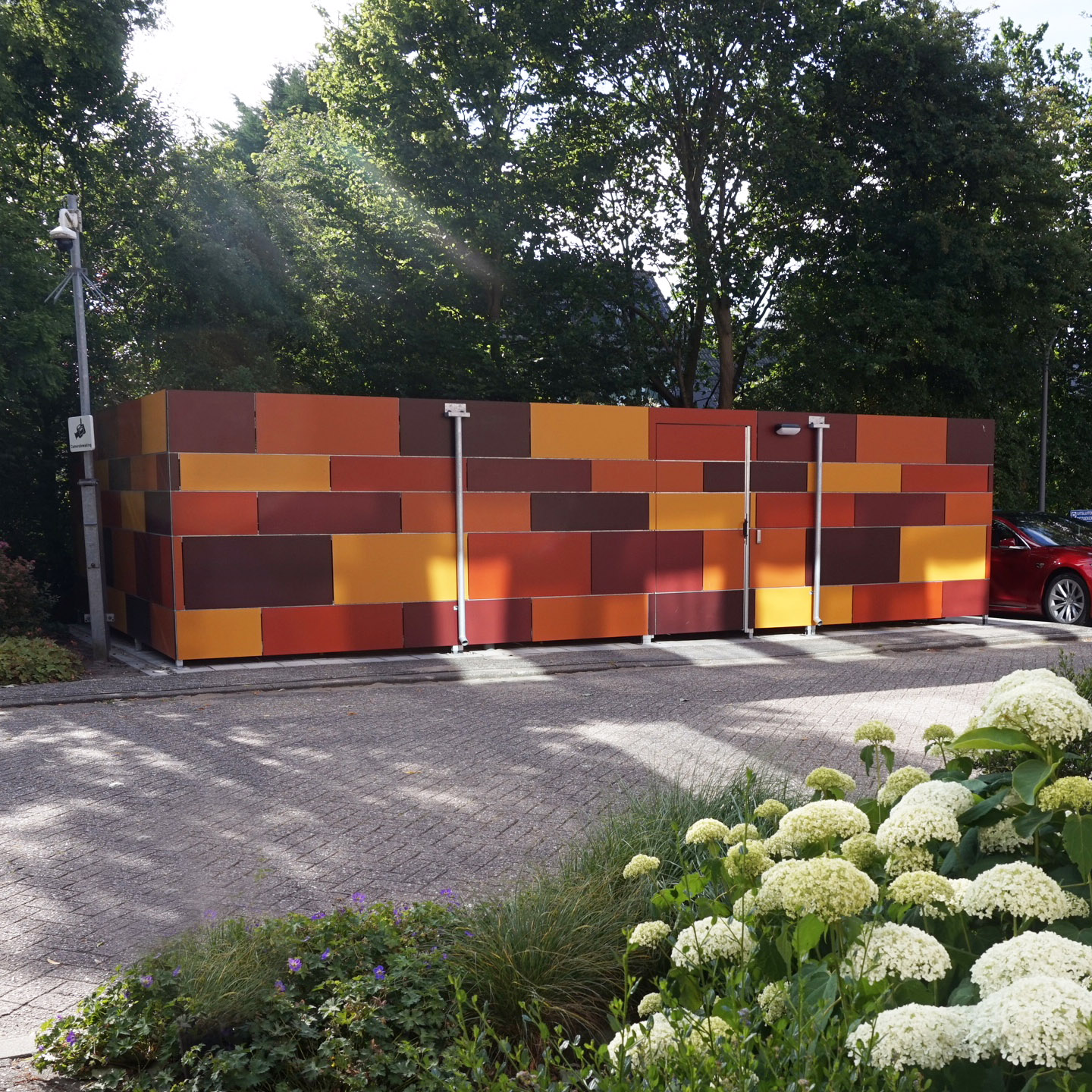 Bin Store Trespa Cladding